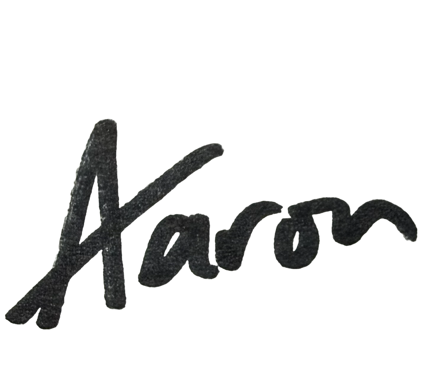 Aaron's signature